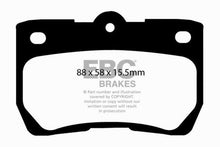 Load image into Gallery viewer, EBC 06-07 Lexus GS300 3.0 Yellowstuff Rear Brake Pads - Corvette Realm