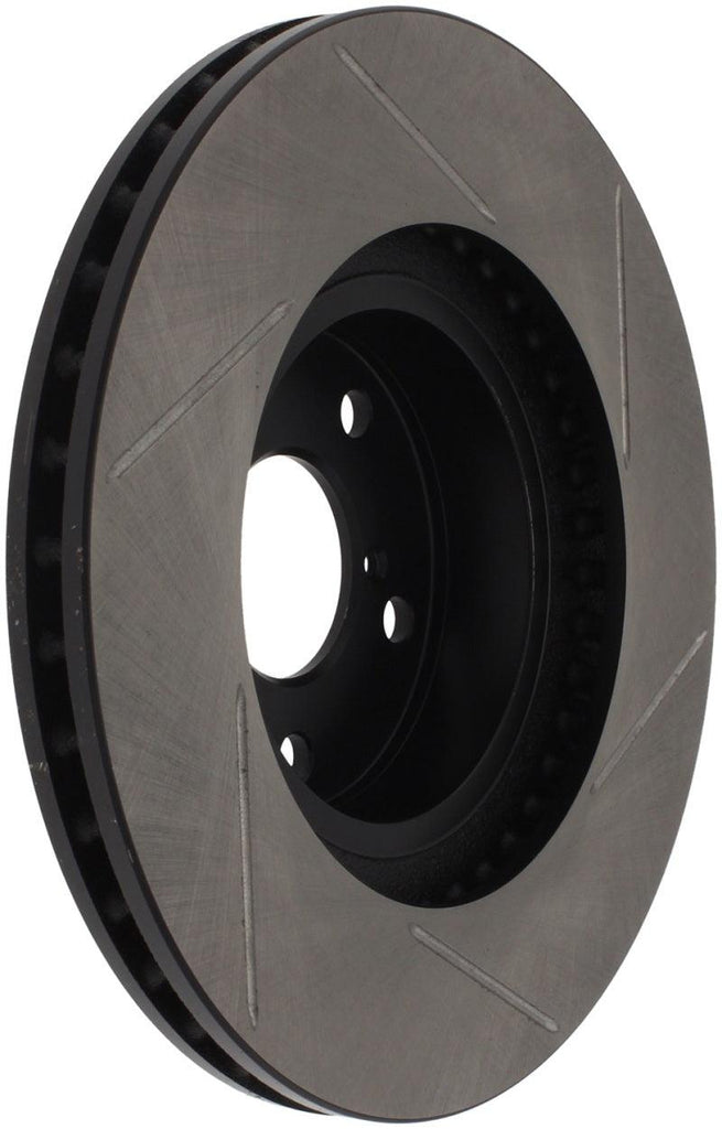 StopTech Power Slot 00-05 Legacy / 7/98-08 Impreza Front Right Sportstop Slotted Rotor - Corvette Realm