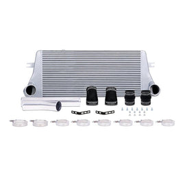 Mishimoto 94-02 Dodge Ram 2500 5.9L Cummins Intercooler Kit w/ Pipes (Silver) - Corvette Realm