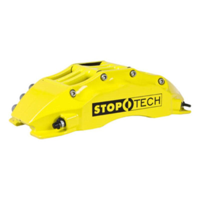 StopTech 08-13 BMW M3/11-12 1M Coupe Front BBK w/ Yellow ST-60 Calipers Drilled 380x35mm Rotor - Corvette Realm