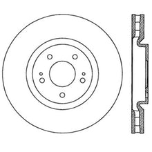 Load image into Gallery viewer, StopTech Power Slot 03-06 Evo 8 &amp; 9 Slotted Left Front Rotor - Corvette Realm
