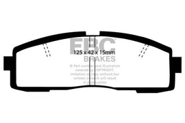 EBC 86-92 Toyota Supra 2.8 Yellowstuff Rear Brake Pads - Corvette Realm