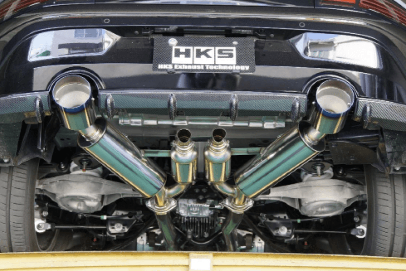 HKS FULL DUAL MUFFLER RZ34 VR30DDTT - Corvette Realm