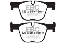 Load image into Gallery viewer, EBC 12+ BMW 335 3.0 Turbo (F30) Redstuff Rear Brake Pads - Corvette Realm