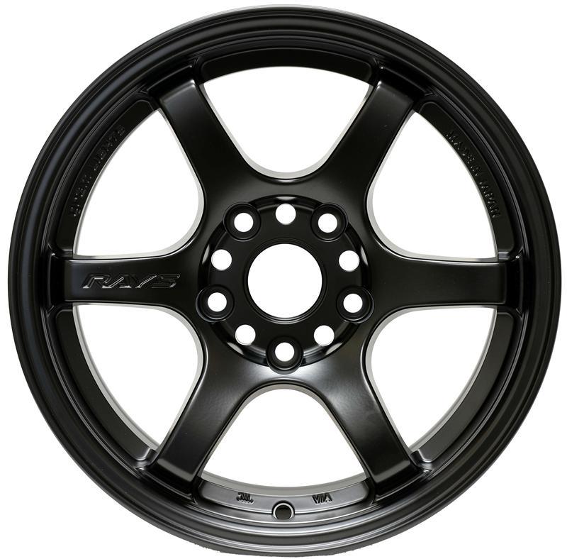 Gram Lights 57DR 15x8.0 +35 4-100 Semi Gloss Black Wheel - Corvette Realm