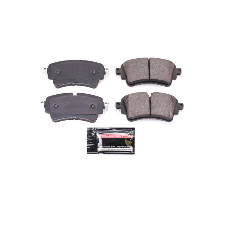 Power Stop 17-19 Audi A4 Rear Z23 Evolution Sport Brake Pads w/Hardware - Corvette Realm