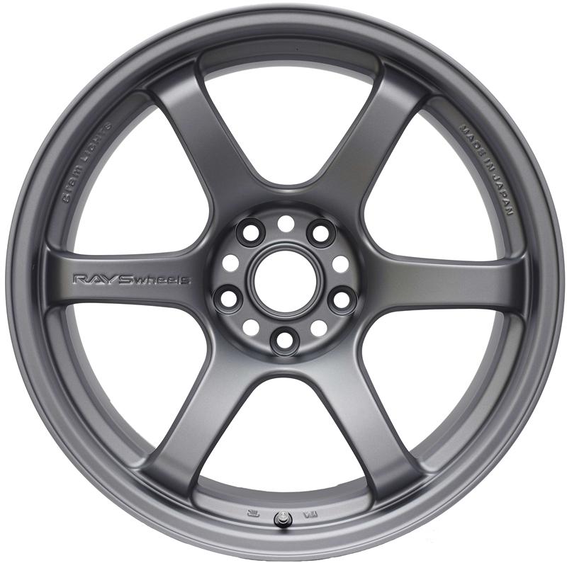 Gram Lights 57DR 15x8.0 +35 5-114.3 Gunblue Wheel