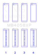 Load image into Gallery viewer, King Nissan VQ35DE Performance Main Bearing Set - Size STDX