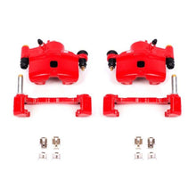 Load image into Gallery viewer, Power Stop 90-00 Honda Civic Front Red Calipers w/Brackets - Pair - Corvette Realm