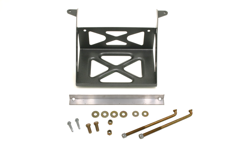 BMR 82-02 3rd Gen F-Body Battery Relocation Mount Kit - Black Hammertone