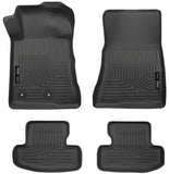 Husky Liners 15-22 Ford Mustang WeatherBeater Black Front & Second Seat Floor Liner