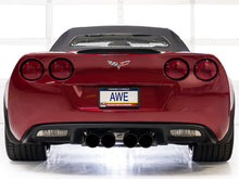Load image into Gallery viewer, AWE Tuning 09-13 Chevrolet Corvette 6.2L Track Edition Axle-back Exhaust w/ Diamond Black Tips