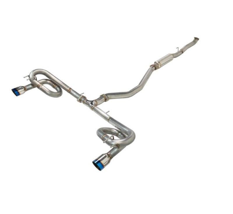Remark 2022+ Honda Civic Si FE1 Sport Touring (Link Loop) Catback Exhaust w/ Burnt Stainless Tip - Corvette Realm