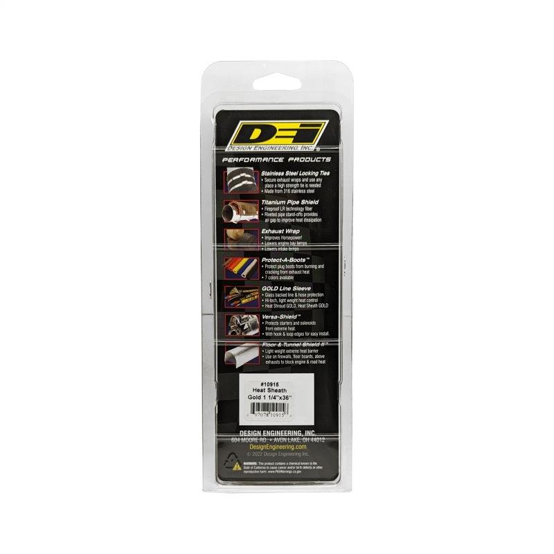 DEI Heat Sheath GOLD 1-1/4in x 36in - Corvette Realm