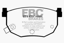 Load image into Gallery viewer, EBC 99-01 Hyundai Elantra 2.0 Ultimax2 Rear Brake Pads