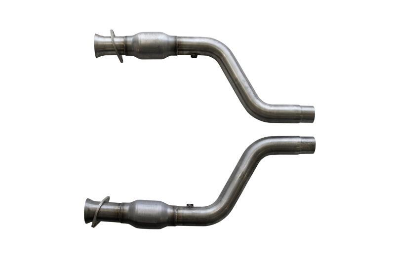 BBK 05-15 Dodge Challenger Charger Short Mid X Pipe w Catalytic Converters 2-3/4 For LT Headers - Corvette Realm