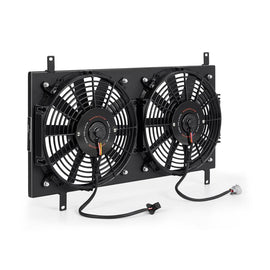 Mishimoto 90-97 Mazda Miata Aluminum Fan Shroud Kit - Black - Corvette Realm