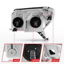 Load image into Gallery viewer, ANZO 2003-2005 Toyota 4Runner Crystal Headlights Black - Corvette Realm