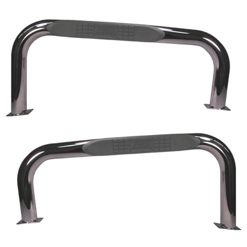 Rugged Ridge Nerf Bars Stainless Steel 76-86 Jeep CJ - Corvette Realm