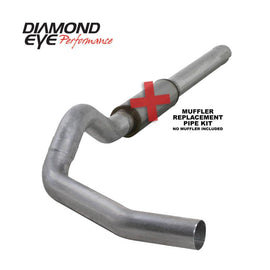 Diamond Eye KIT 5in CB MFLR RPLCMENT PIPE SGL AL: 2004.5-2007.5 DODGE CUMMINS 600 - Corvette Realm