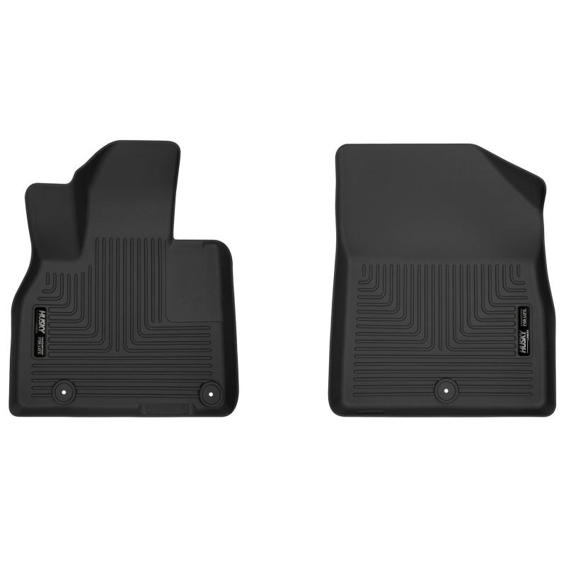 Husky Liners 2020 Kia Telluride X-Act Contour Front Black Floor Liners - Corvette Realm