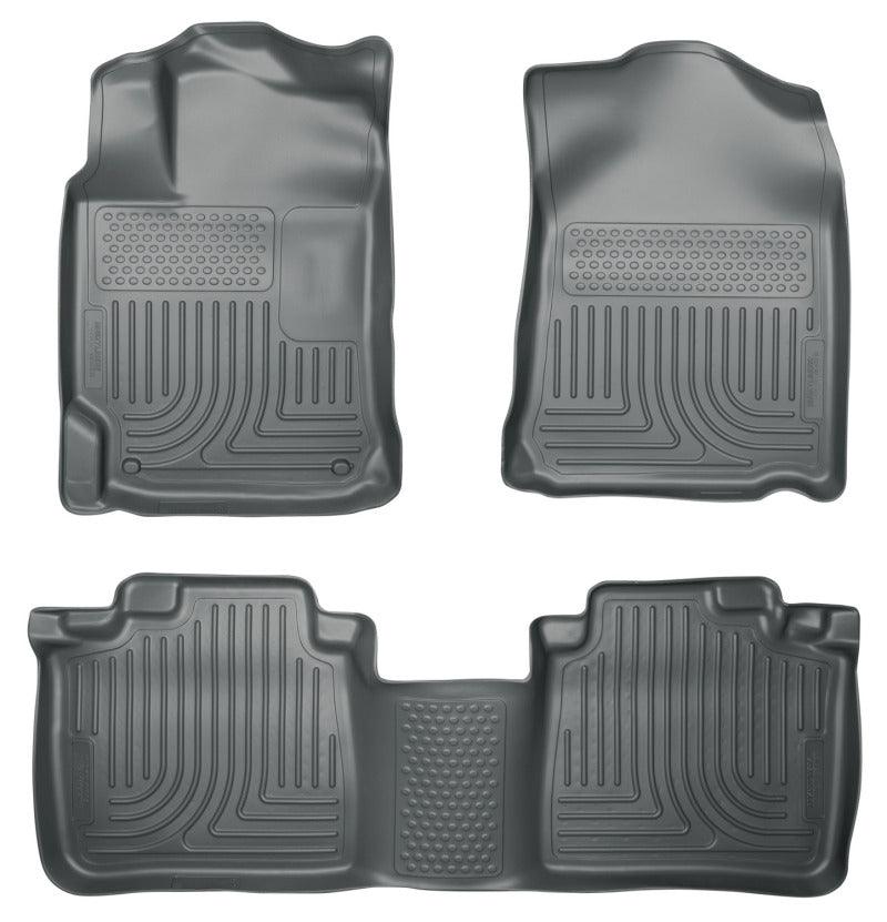 Husky Liners 2012 Toyota Camry WeatherBeater Combo Gray Floor Liners - Corvette Realm