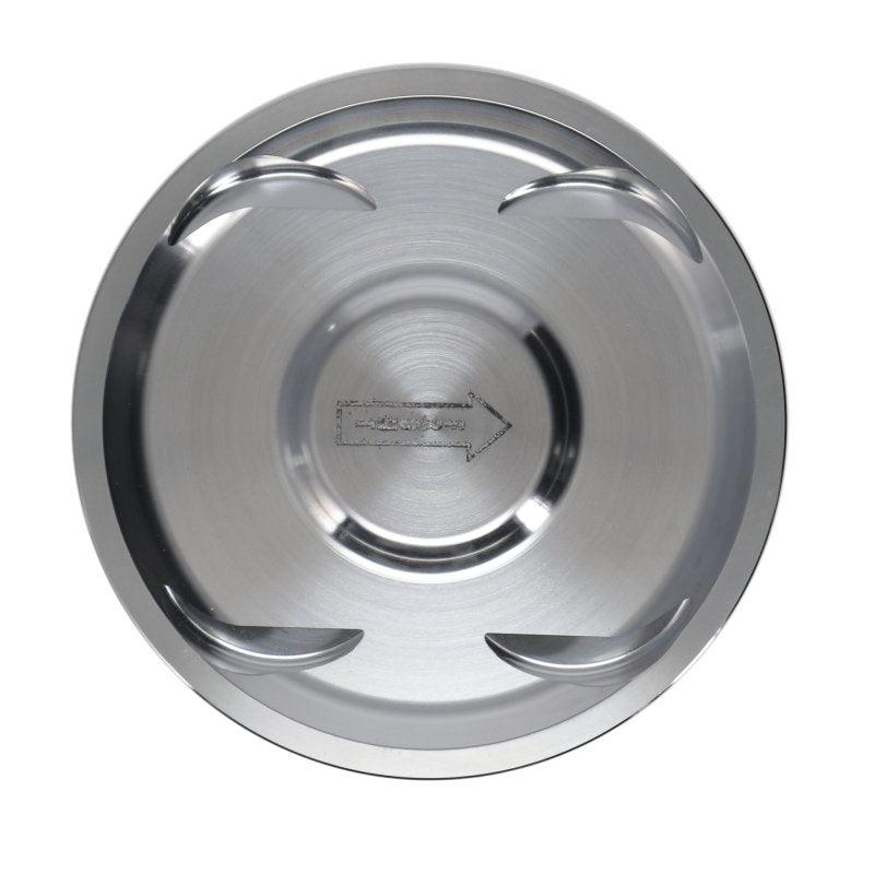 Manley 04+ Subaru WRX STi (EJ257) STD Stroke 99.5mm STD Bore 8.5:1 Dish Piston Set with Rings - Corvette Realm