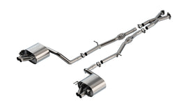 Borla 22-25 Genesis G70 S-Type Cat Back Exhaust - No Tips