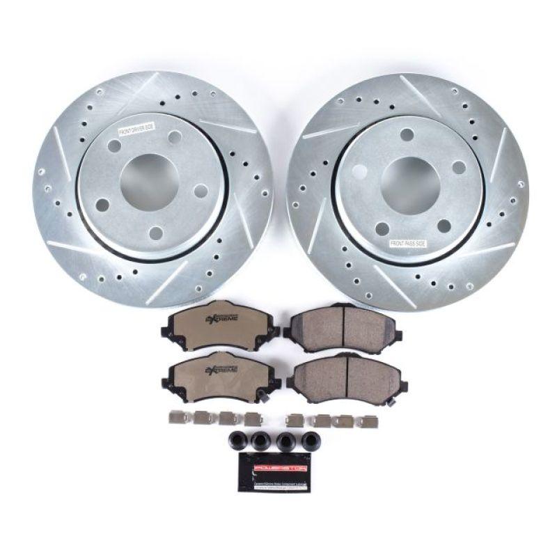 Power Stop 07-17 Jeep Wrangler Front Z36 Truck & Tow Brake Kit - Corvette Realm