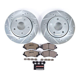 Power Stop 07-17 Jeep Wrangler Front Z36 Truck & Tow Brake Kit - Corvette Realm