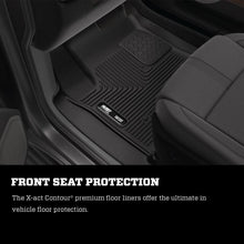 Load image into Gallery viewer, Husky Liners 19-24 Dodge Ram 1500 X-Act Front + 2nd Seat Floor Liner Set - Black - Corvette Realm