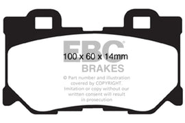 EBC 08-15 Infiniti G37 3.7 Bluestuff Rear Brake Pads - Corvette Realm