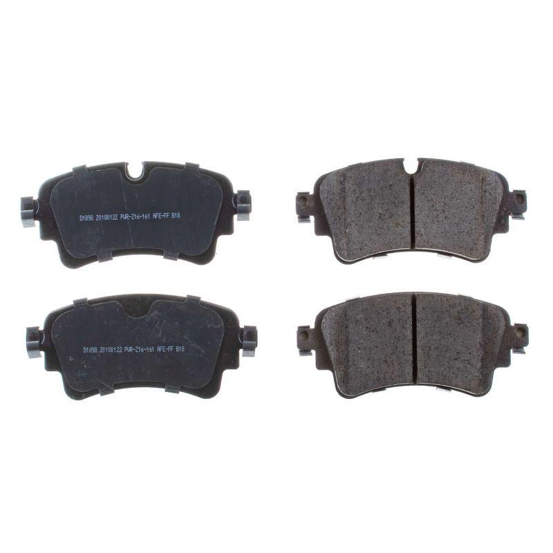 Power Stop 17-19 Audi A4 Rear Z16 Evolution Ceramic Brake Pads - Corvette Realm