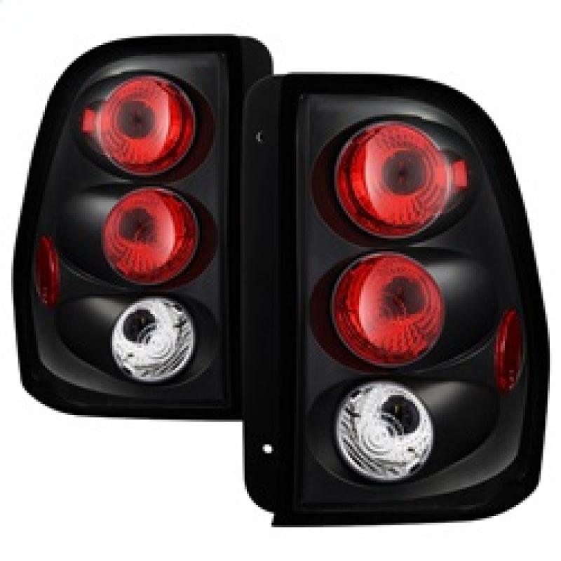 Spyder Chevy TrailBlazer 02-09 Euro Style Tail Lights Black ALT-YD-CTB02-BK - Corvette Realm