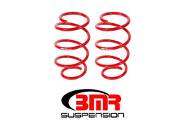 BMR 15-17 S550 Mustang Front Drag Version Lowering Springs - Red - Corvette Realm