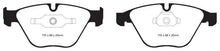 Load image into Gallery viewer, EBC 06-12 BMW 335i 3.0T (E90/E92/E93) Bluestuff Front Brake Pads - Corvette Realm