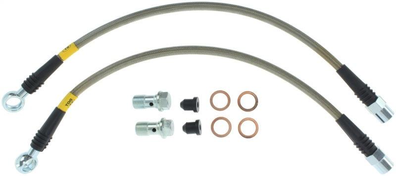 StopTech 01-05 Audi Allroad Rear Stainless Steel Brake Line Kit - Corvette Realm