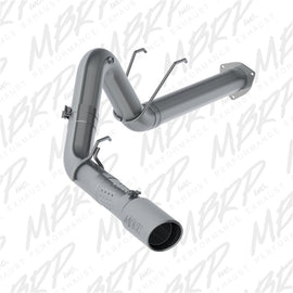 MBRP 17-24 Ford F250/350/450 6.7L 4in Aluminized Filter Back Single Tip Exhaust System