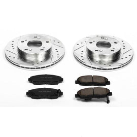 Power Stop 06-11 Honda Civic Front Z23 Evolution Sport Brake Kit - Corvette Realm