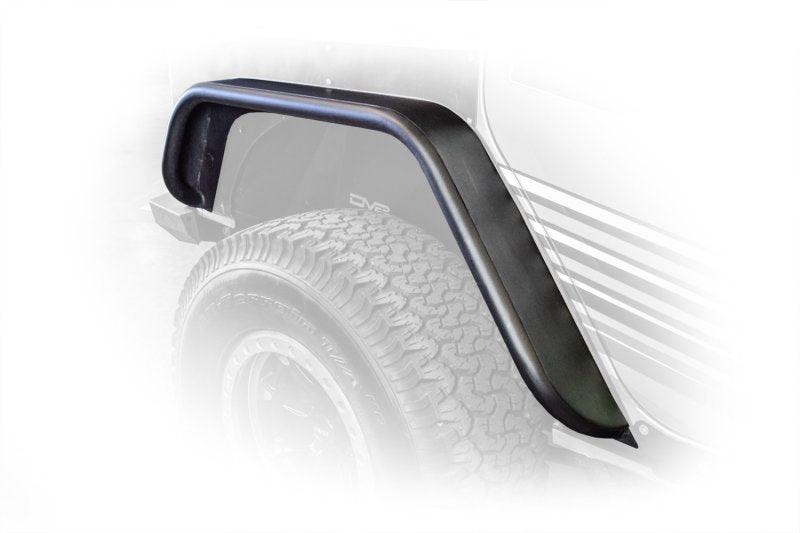 DV8 Offroad 07-18 Jeep Wrangler JK Front & Rear Flat Tube Fenders - Corvette Realm