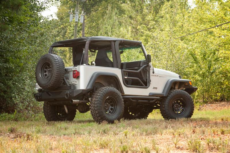 Rugged Ridge Tube Doors Locking 97-06 Jeep Wrangler TJ - Corvette Realm