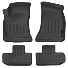 Load image into Gallery viewer, Husky Liners 16-22 Dodge Challenger (RWD) Front &amp; Second Row Black Floor Liners - Corvette Realm