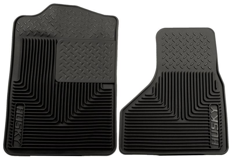 Husky Liners 08-10 Ford F-250/F-350/F-450 SuperDuty Heavy Duty Black Front Floor Mats - Corvette Realm