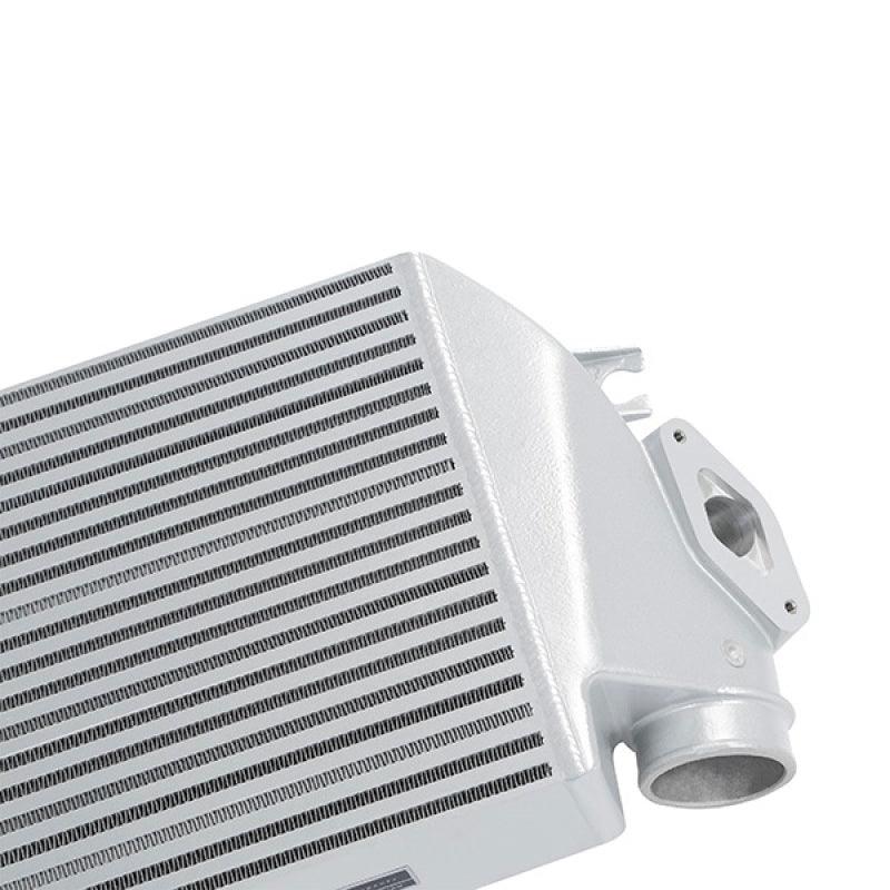 Mishimoto 08-14 Subaru WRX Top-Mount Intercooler Kit - Powder Coated Silver & Black Hoses - Corvette Realm