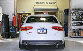 AWE Tuning Audi B8.5 S4 3.0T Touring Edition Exhaust System - Chrome Silver Tips (102mm) - Corvette Realm