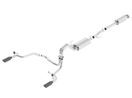 Borla 15-20 F-150 2.7/3.5L V6 EcoBoost / 5.0L V8 Black Chrome Cat-Back Touring Exhaust