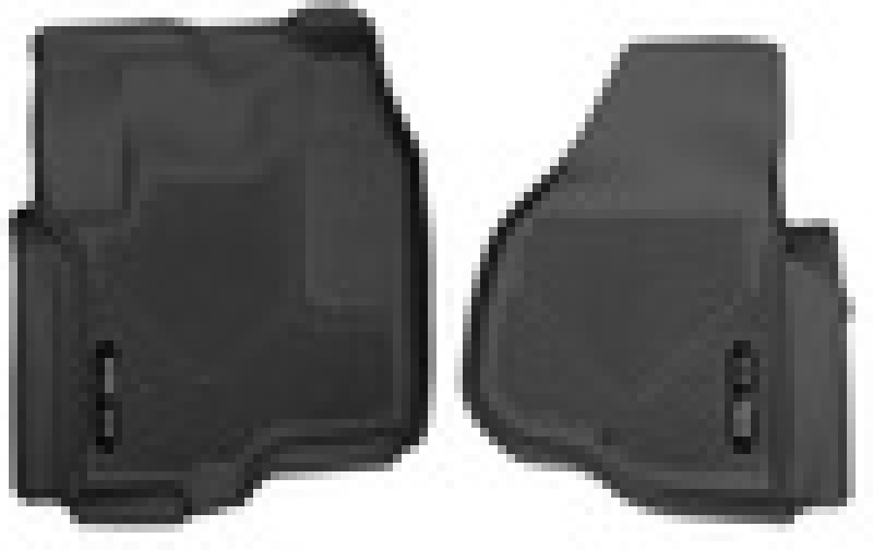 Husky Liners 12-13 F-250/F-350/F-450 Super Duty X-Act Contour Black Front Floor Liners - Corvette Realm