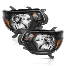 Load image into Gallery viewer, ANZO 2012-2015 Toyota Tacoma Crystal Headlights Black - Corvette Realm