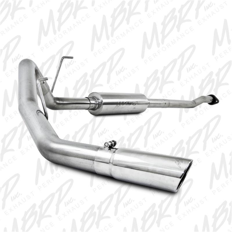MBRP 11-12 Ford F150 V6 Ecoboost 3in T409 Cat Back Single Side Exit - Corvette Realm