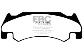 EBC 05-06 Dodge Ram SRT-10 8.3 Greenstuff Front Brake Pads - Corvette Realm
